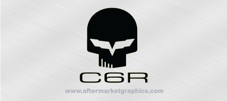 Corvette C6R Decals 01 - Pair (2 pieces)